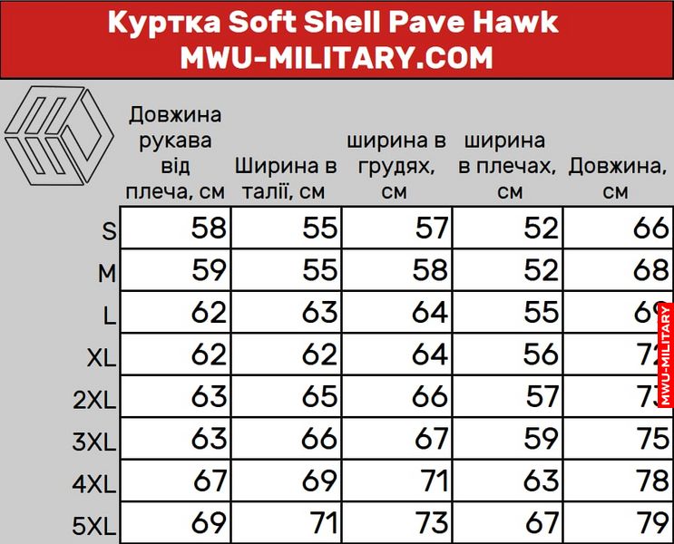 Куртка Soft Shell Pave Hawk Мультикам PLY-6_m фото