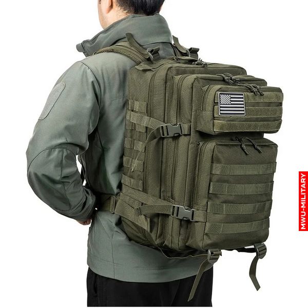 Рюкзак тактичний Тейлор MOLLE 45L Олива 78450001 фото