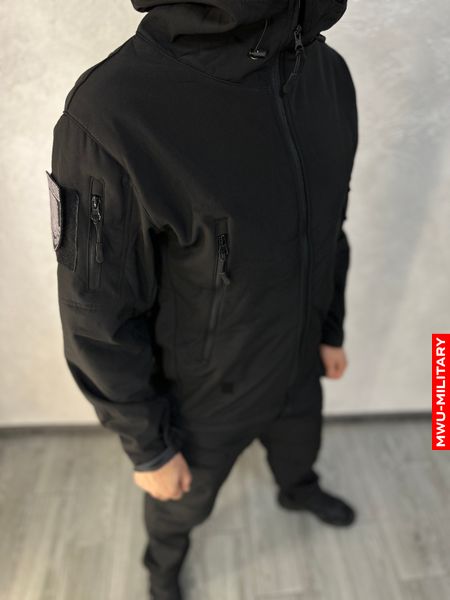 Куртка O.D. ESDY SoftShell Чорна OD-105C-92 фото