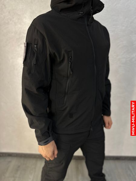 Куртка O.D. ESDY SoftShell Чорна OD-105C-92 фото