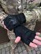 Рукавиці безпалі Oakley Tactical Pro з кісточками Чорні bayr_oak_b фото 1