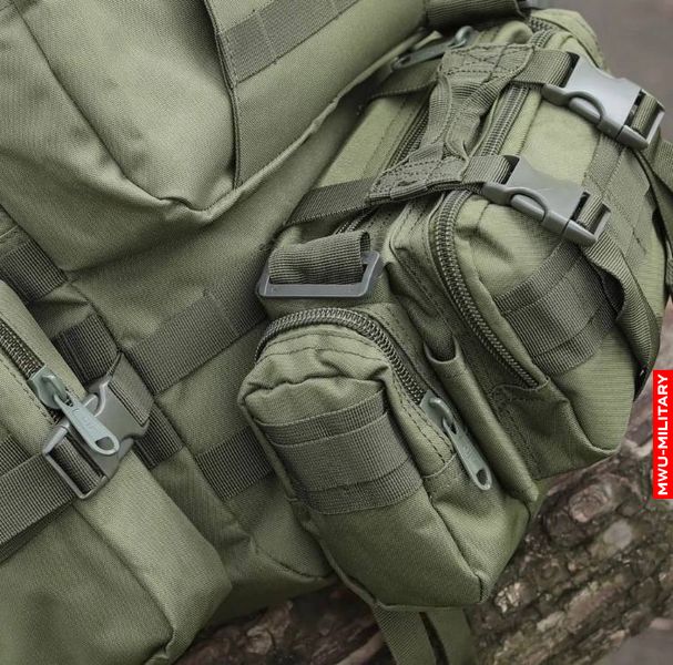 Рюкзак тактичний військовий Molle Assault 55л+підсумки Олива CjYYsCfjRrc9 фото