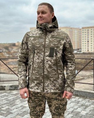 Куртка VS Tactical SoftShell ММ-14 піксель ЗСУ VS-105C-98 фото