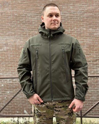 Куртка VS Tactical SoftShell Темна олива VS-105C-99 фото