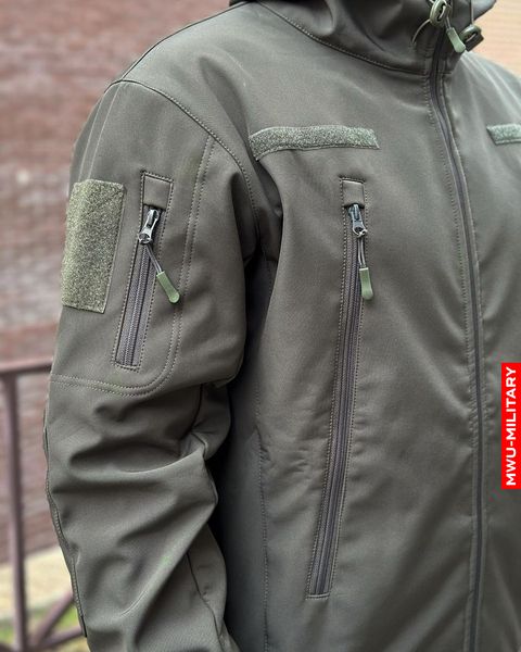 Куртка VS Tactical SoftShell Темна олива VS-105C-99 фото