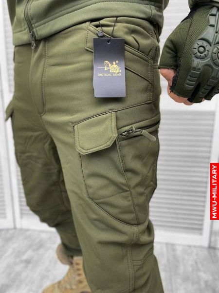 Костюм Soft Shell Tactical Олива на флісі KST_Cn4k01SKO_Y фото