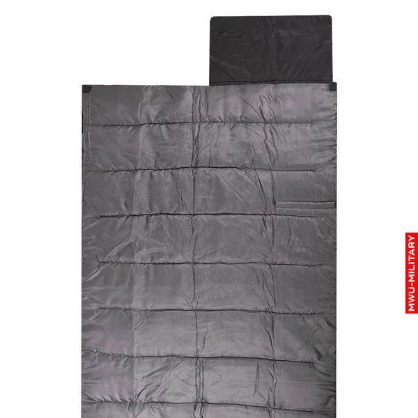Спальний мішок із капюшоном DECIDO М-1 (демісезон, 72см) Чорний decidom1b фото